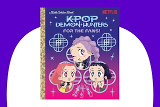 a K-Pop Demon Hunters Little Golden Book