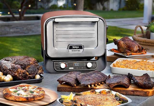 Ninja 8-in-1 Smoker and Pizza Oven, Only $330 Shipped at QVC (Reg. $455) card image