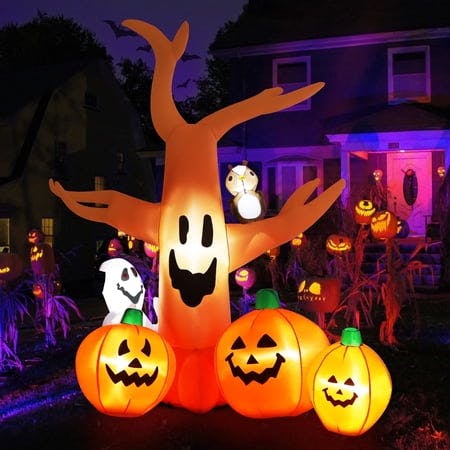 Halloween Inflatable Dead Tree