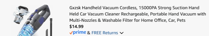 vac hand cart