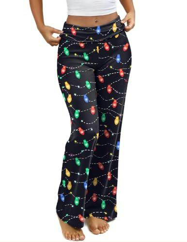Ekouaer Women's Fold Over Pants