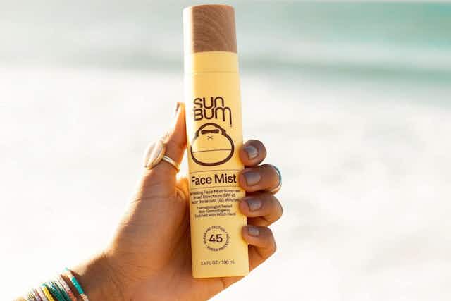 Sun Bum Sunscreen Face Mist, as Low as $10.39 on Amazon (Reg. $18.49) card image