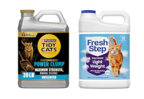 2 Cat Litter Containers