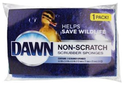 2 Dawn Scrubber Sponges
