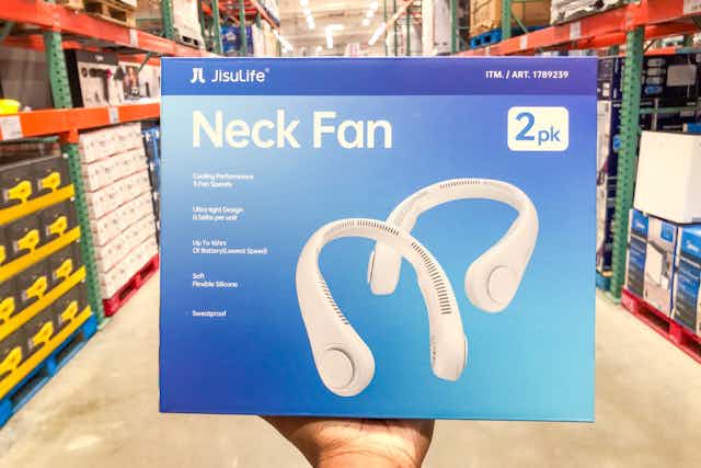 Score a 2-Pack of Neck Fans for $30 at Costco (Reg. $40) card image
