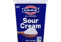 2 Fage Sour Cream Tubs