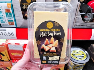 aldi emporium selection holiday trees gouda cheese nov 2022 1669829487 1669829488