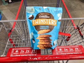 toasted coconut cookie thins