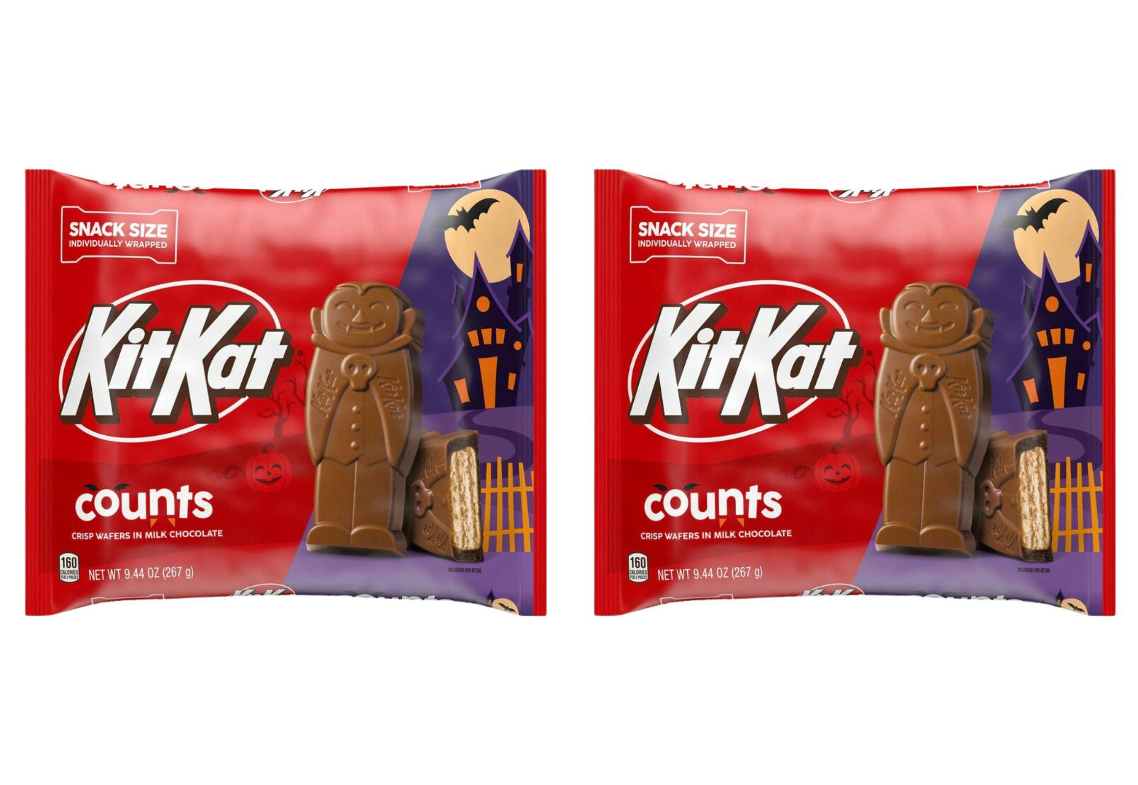 2 Kit Kat Snack Size Candy Bar Bags