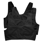 Hanes Pullover Bralette 3-Pack