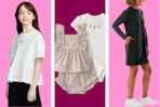 collage with apparel products