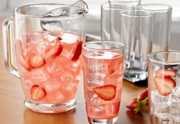 Get a 7-Piece Glass Drinkware Set for $14 at Walmart card image