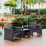 Wicker Outdoor Seating Set