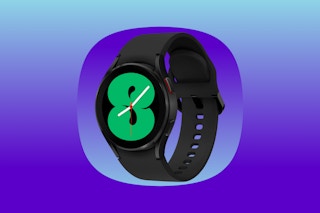black Samsung watch