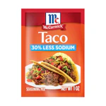 3 McCormick Taco Seasoning Mixes