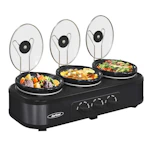 Triple Slow Cooker Buffet Server