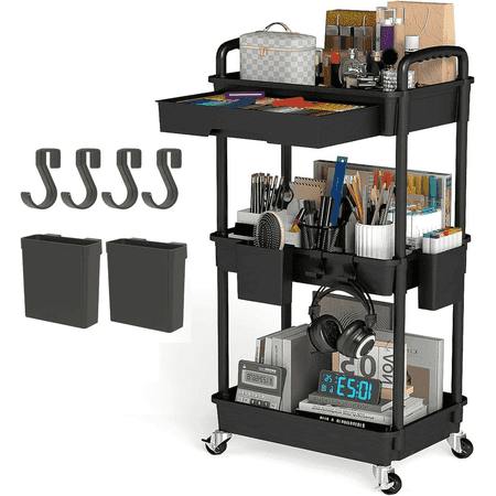 3 Tier Rolling Utility Cart