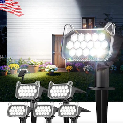 Solar Spotlights 6-Pack