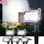 Solar Spotlights 6-Pack