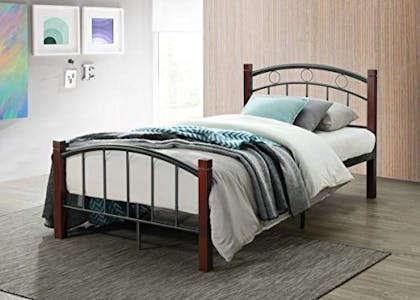 Platform Bed w/ Headboard & Footboard, Twin