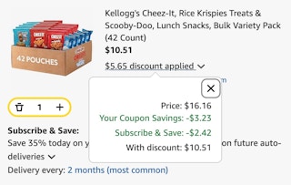 snacks cart
