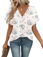 Women's Casual Short Sleeve Top