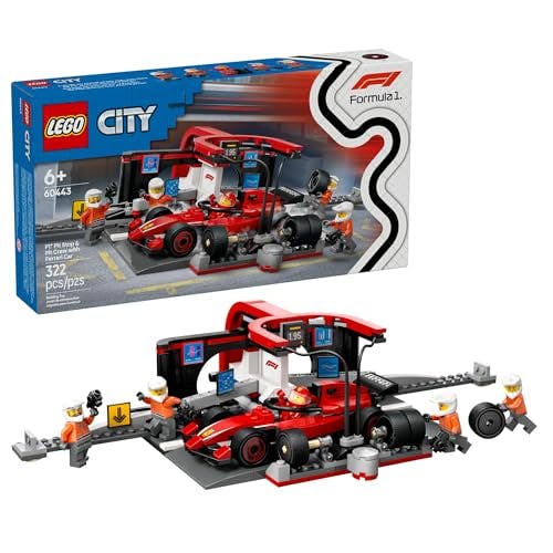 LEGO City F1 Pit Stop & Pit Crew