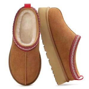 Women's Suede Platform Slippers