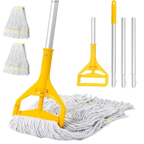 Industrial Cotton Looped Mop 3-Pack