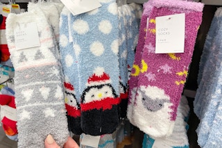 kohls fuzzy socks