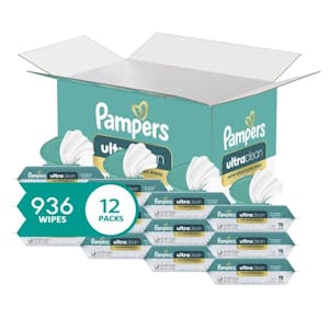Pampers Ultra Clean Baby Wipes 12-Pack