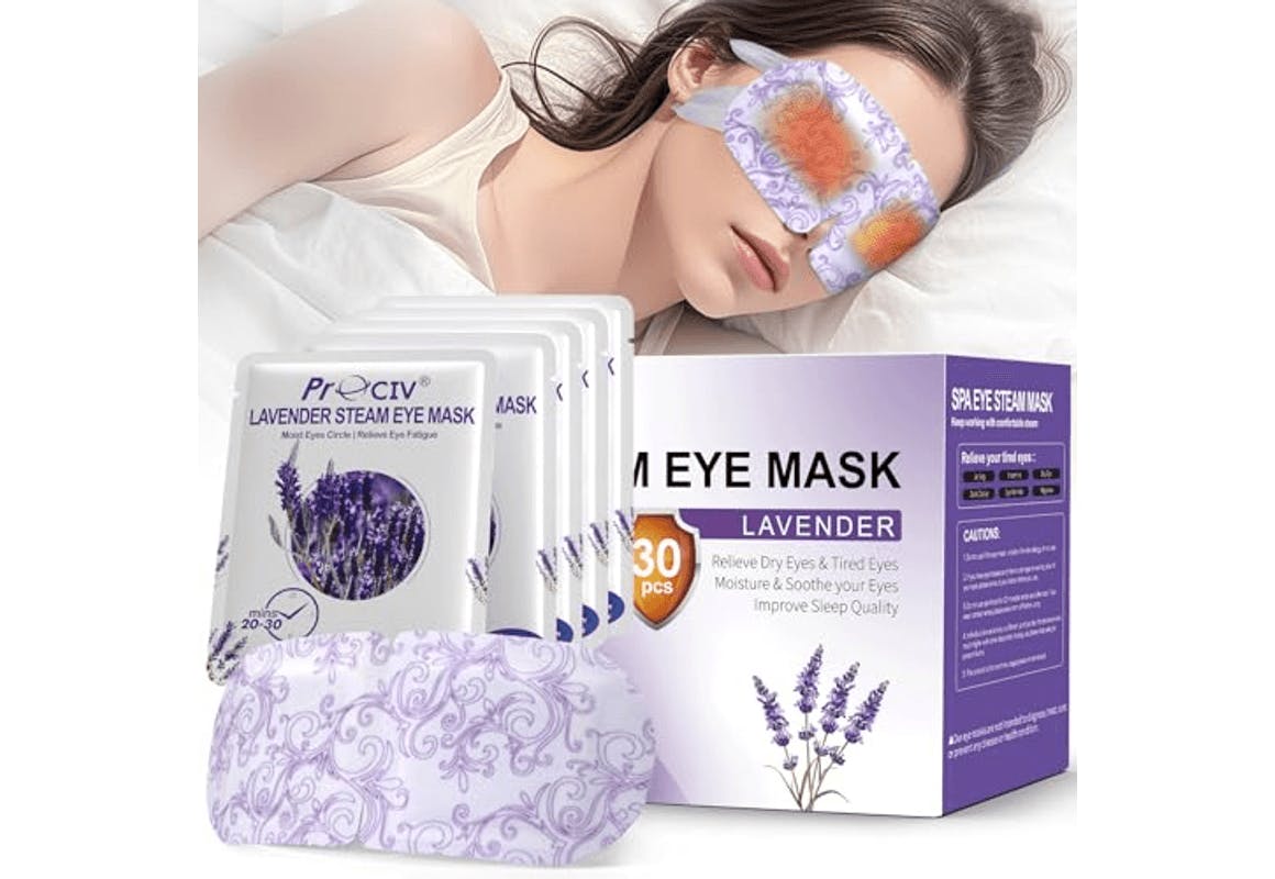 Lavender Steam Eye Masks