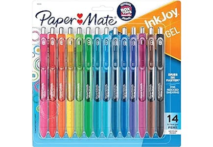 5 Paper Mate Gel Pen Packs