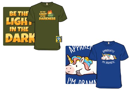 2 Graphic Adult T-shirts