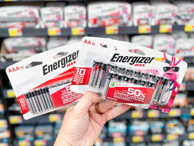 Energizer AA Batteries 24-Pack, as Low as $12.58 on Amazon card image