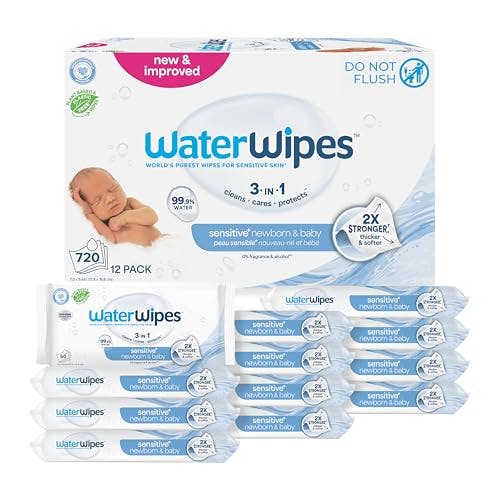 WaterWipes Baby Wipes 12-Pack
