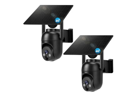 Solar Powered Security Cameras