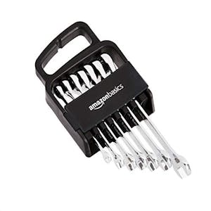 Amazon Basics Ratcheting Wrench Set