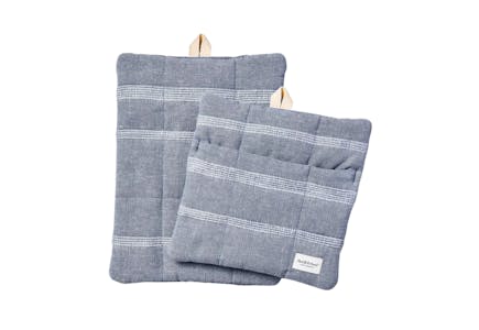 Magnolia Potholder Set