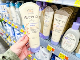 Aveeno Baby Lotion on Rollback, Just $3 After Walmart Cash (Reg. $8) card image