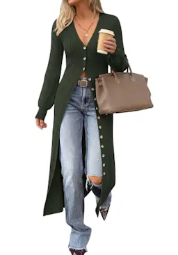 BTFBM Women's Midi Sweater Dress