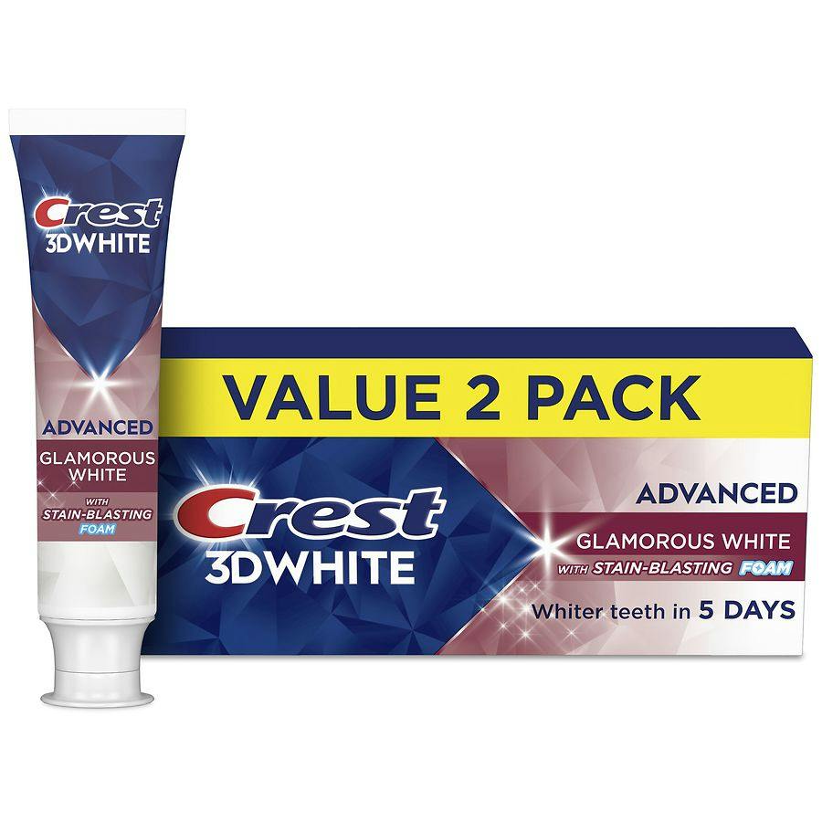 2 Crest Toothpaste Value Packs