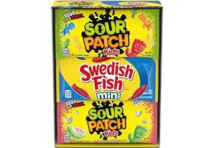 Sour Patch Kids and Swedish Fish Variety Pack