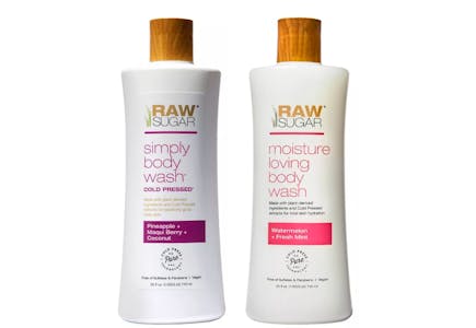 2 Raw Sugar Body Wash