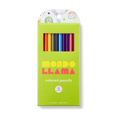 Mondo Llama Colored Pencils Pack