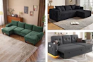 3 ;ifestyle images of sectional sofas