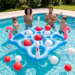 Inflatable Pool Float Game Set