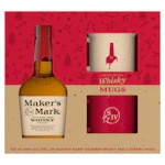Maker's Mark Bourbon with Mugs