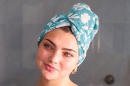 Get 4 Turbie Twist Hair Towels for $15 at QVC ($44 Value) card image