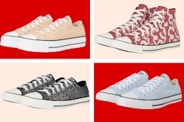 These Adult Converse Shoe Deals Start at $25 at Zappos (Reg. $60+) card image